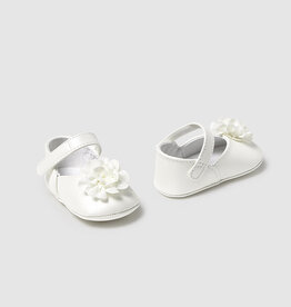 Mayoral Natural Mary Janes with Flower