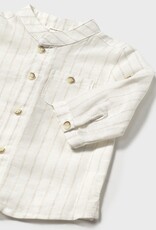 Mayoral Long Sleeve Mao Collar Shirt