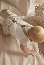 Mayoral Linen Short and Shirt Set with Suspender