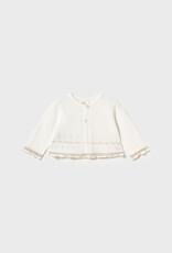 Mayoral Root Short and Jacket Set with Ruffle Bottom