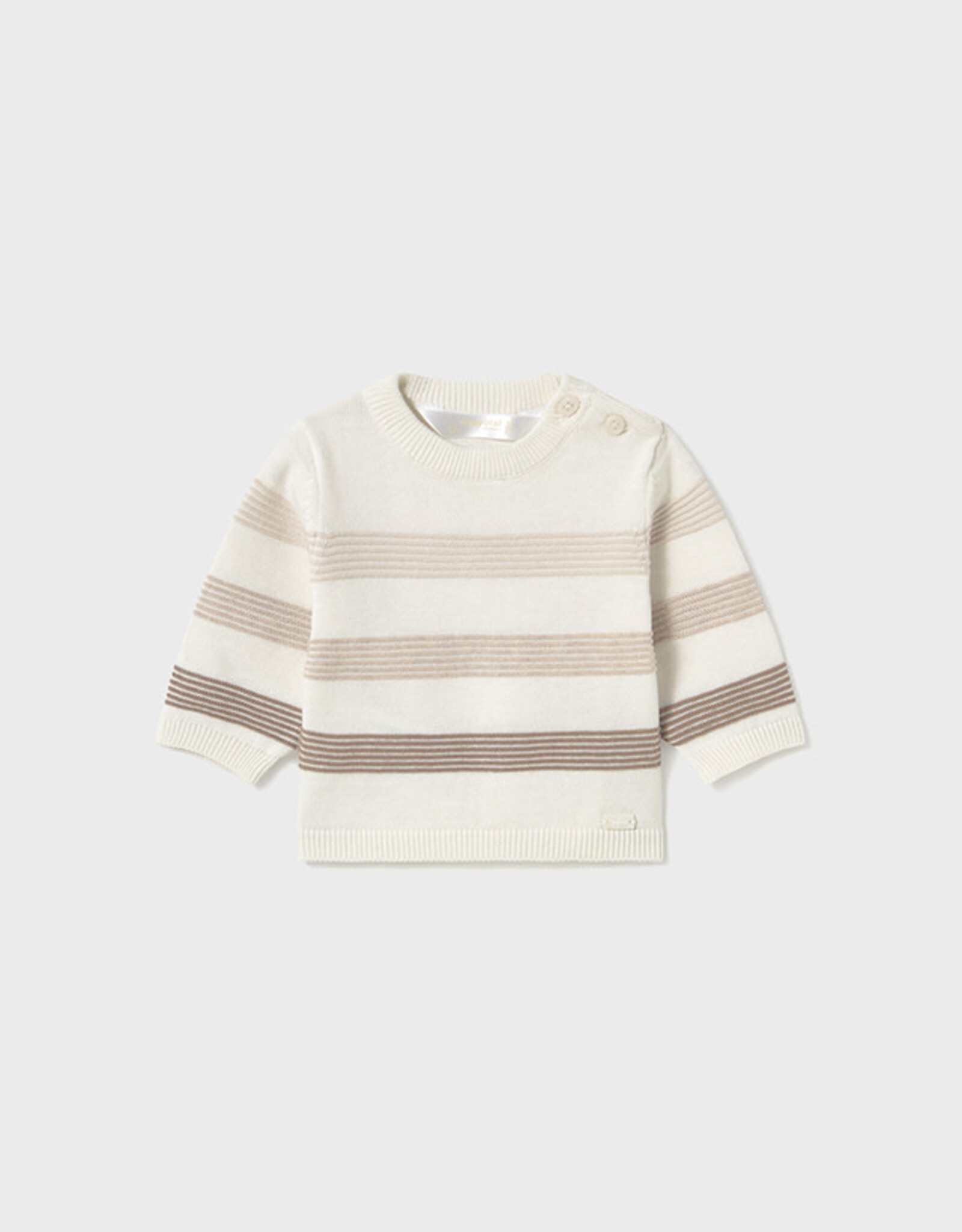 Mayoral Frappe Stripe Knit Sweater
