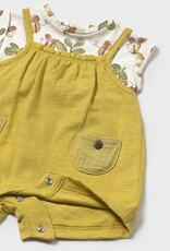 Mayoral Olive Bees Knit Romper