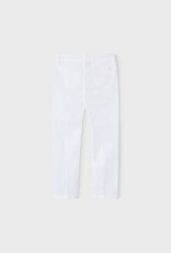 Mayoral White Twill Trousers