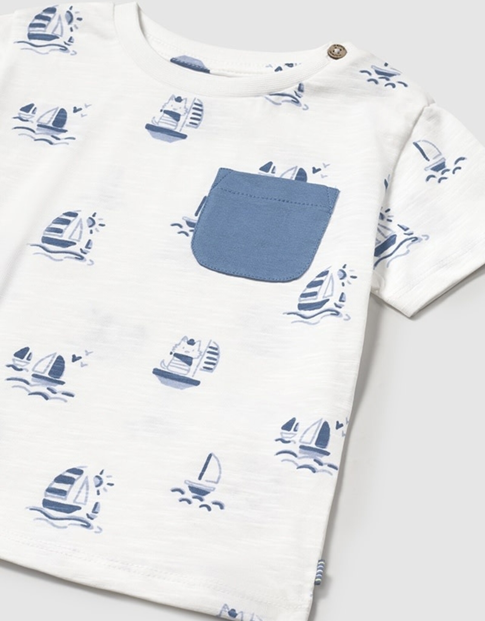 Mayoral Sailing Cats T-Shirt