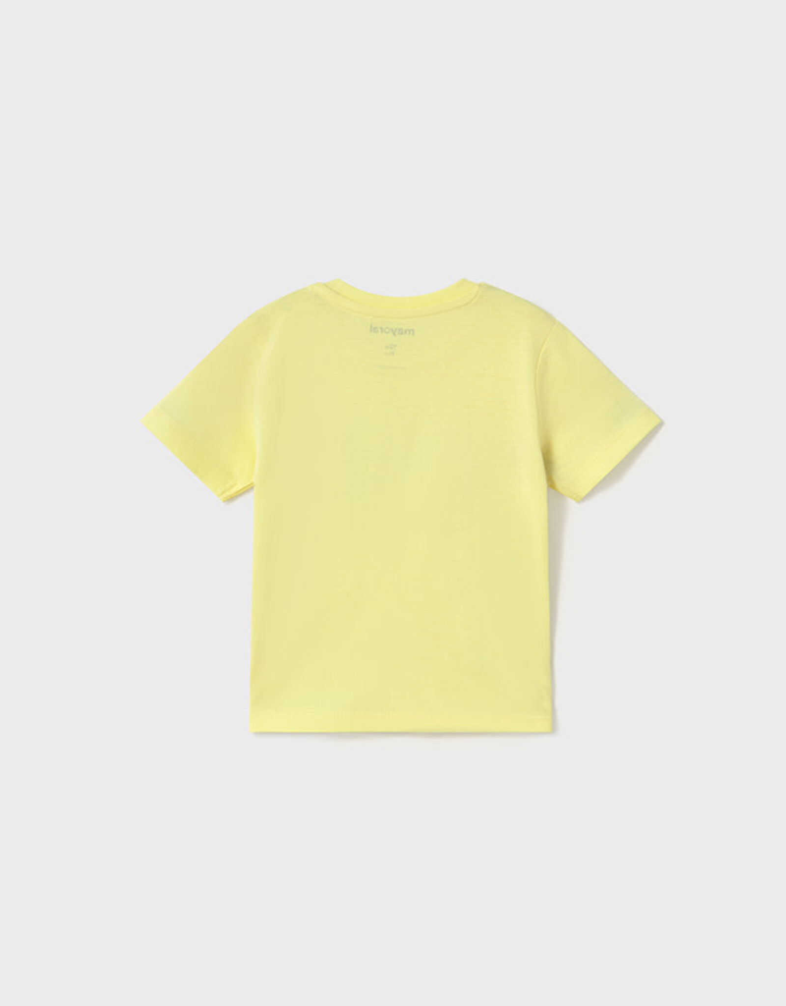 Mayoral Sorbet Yellow Sailing Cats T-Shirt