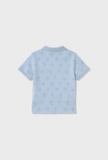 Mayoral Sky Blue Palms Polo