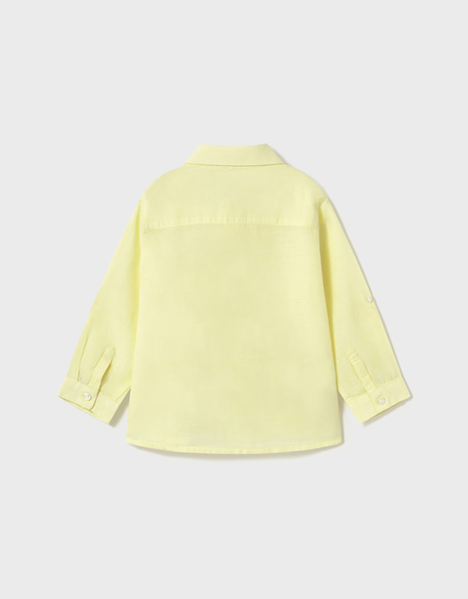 Mayoral Sorbet Long Sleeve Linen Shirt
