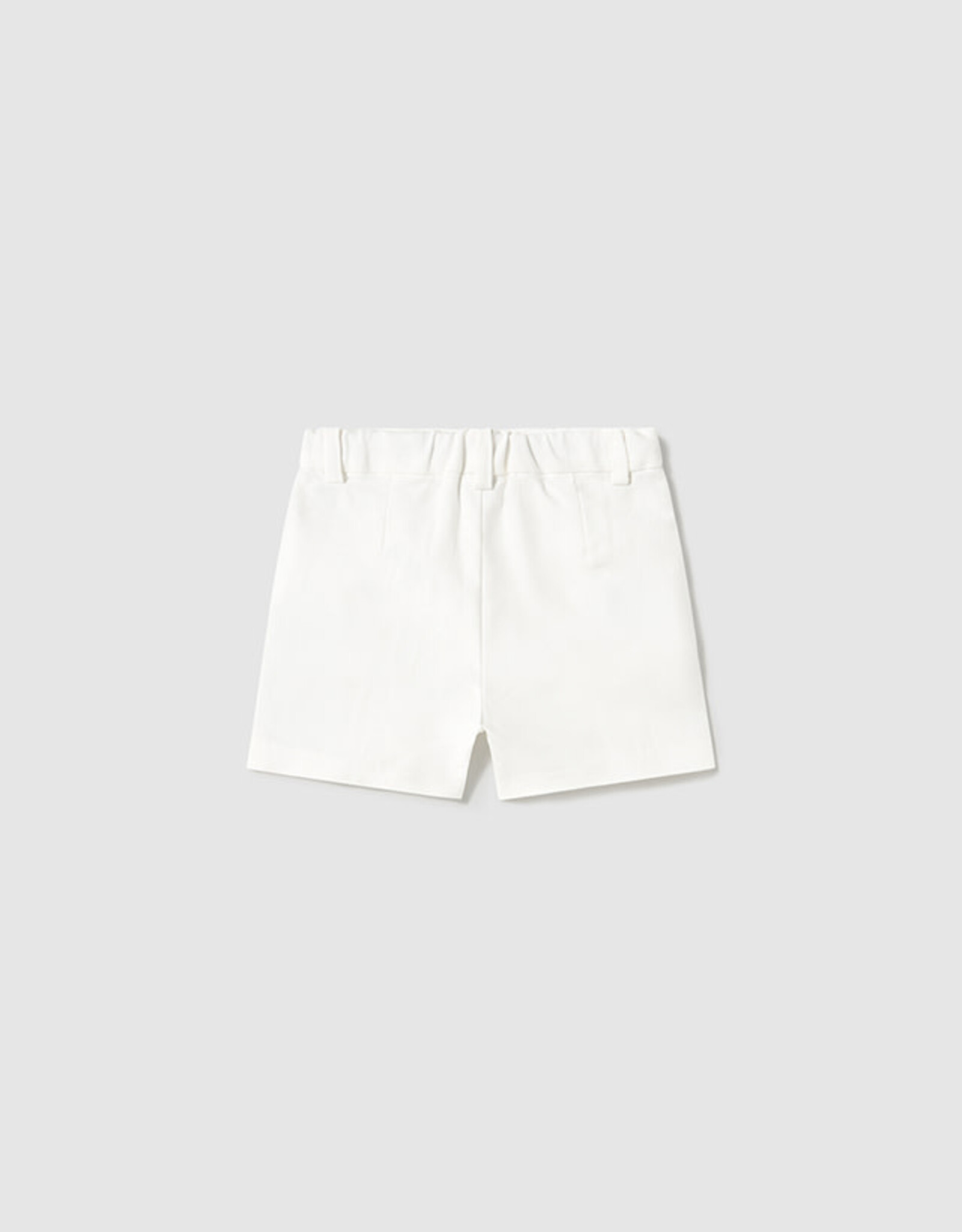 Mayoral Cream Dressy Bermuda Shorts