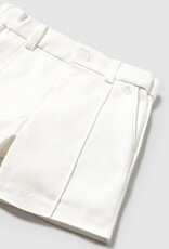 Mayoral Cream Dressy Bermuda Shorts