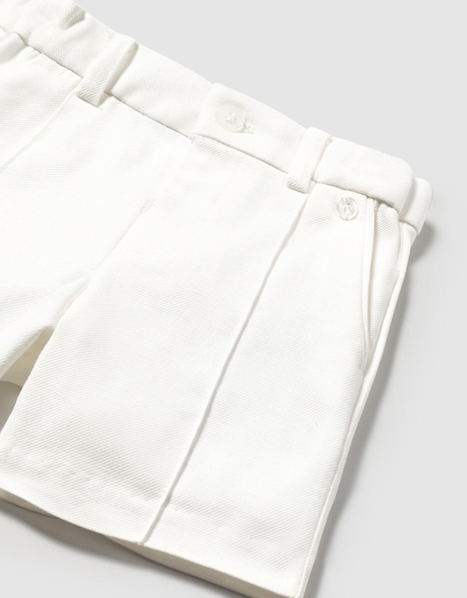 Mayoral Cream Dressy Bermuda Shorts