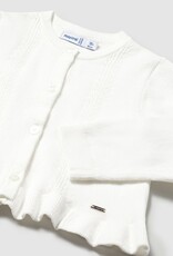 Mayoral Natural Knit Dressy Cardigan