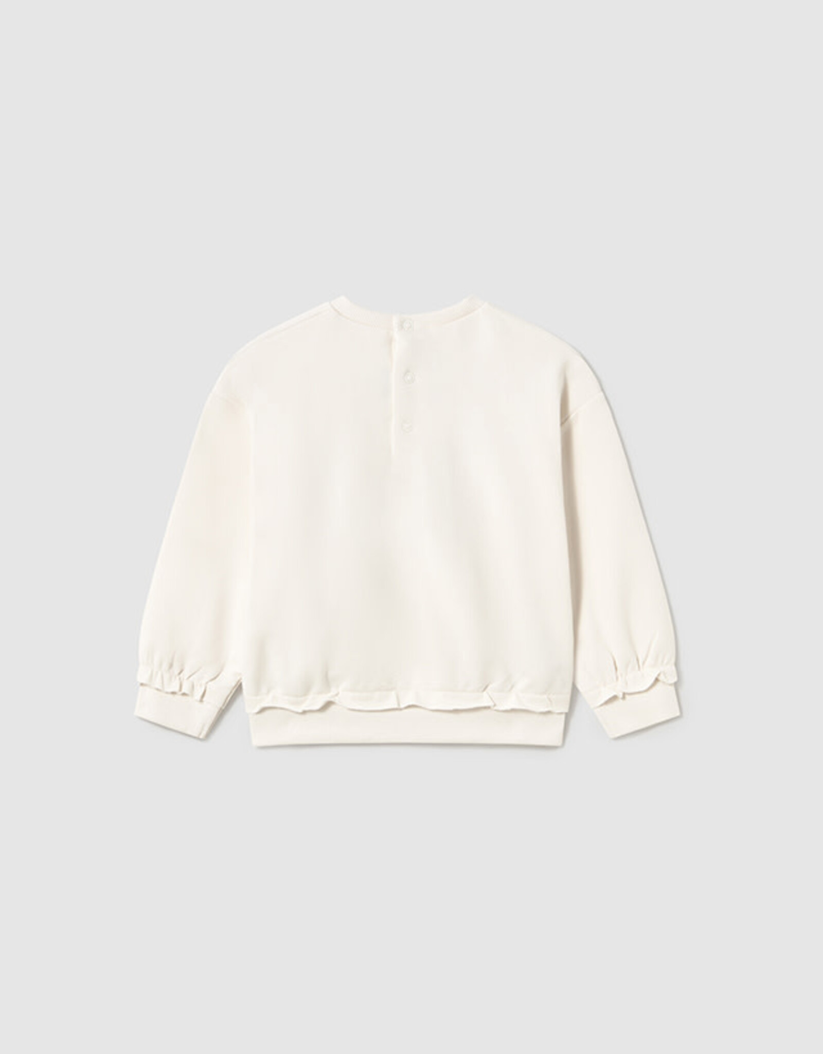 Mayoral Pistachio Zoo Pullover