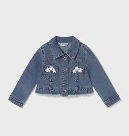 Mayoral Medium Frayed Jean Jacket
