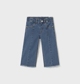 Mayoral Medium Denim Frayed Trousers