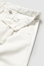 Mayoral White Linen Kids Pants