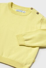Mayoral Sorbet Yellow Cotton Jumper