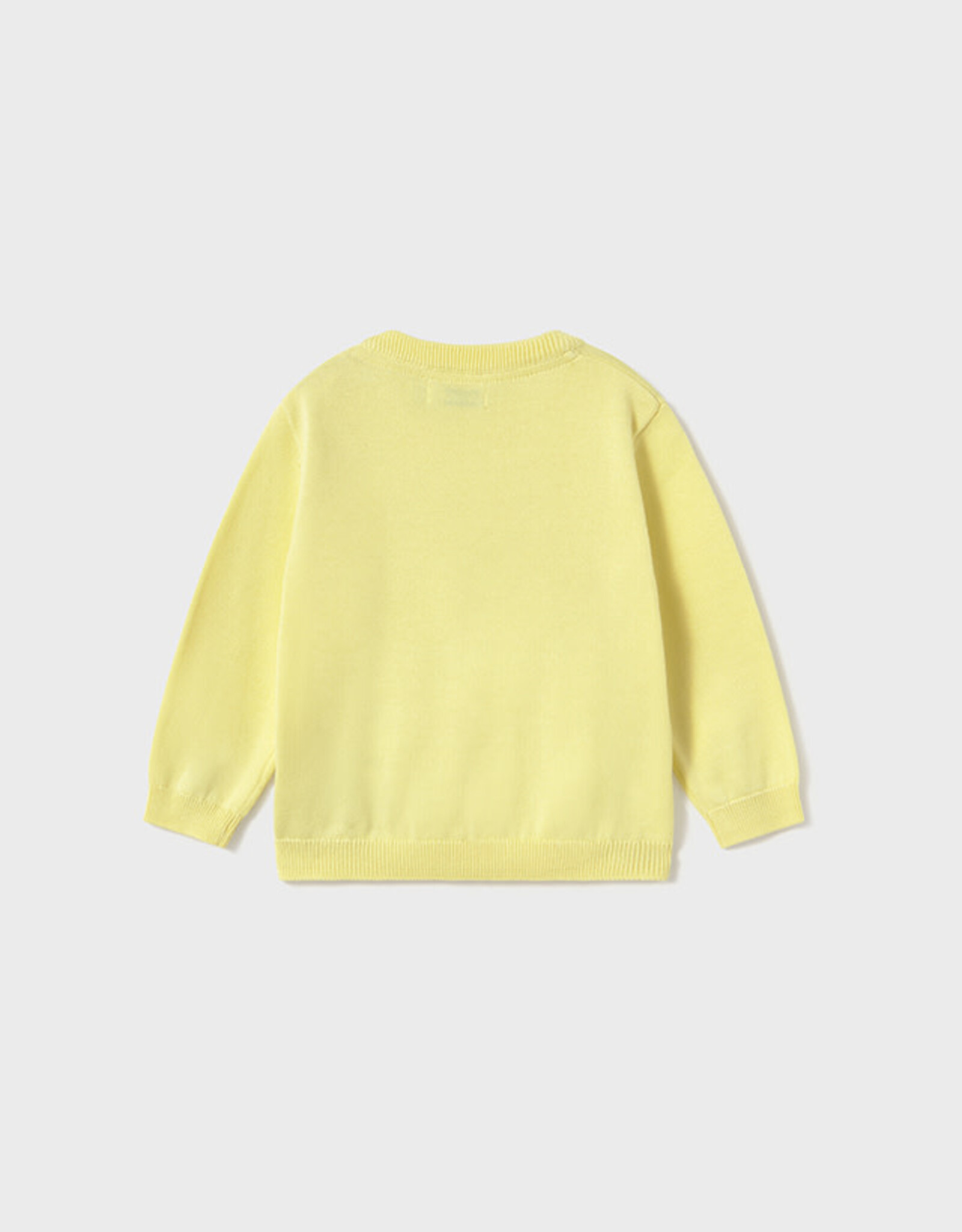 Mayoral Sorbet Yellow Cotton Jumper