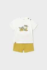 Mayoral Gold Tiger Knit Set (2 Pc)