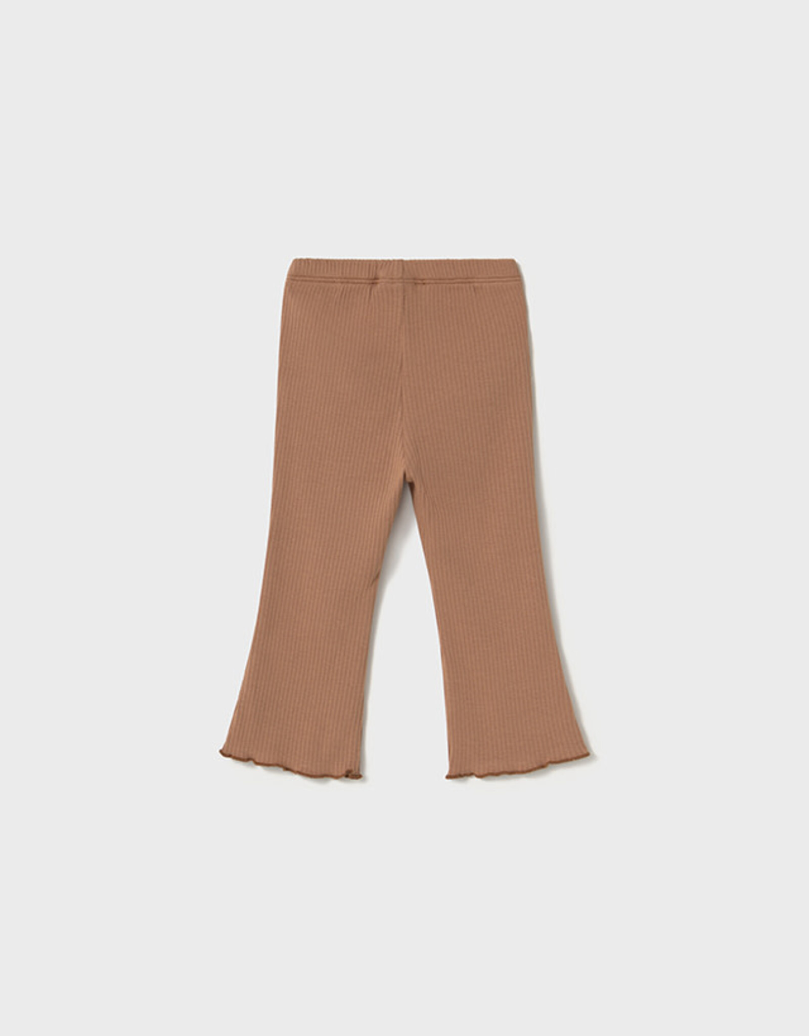 Mayoral Toffee Ribbed Flair Legging