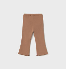 Mayoral Toffee Ribbed Flair Legging