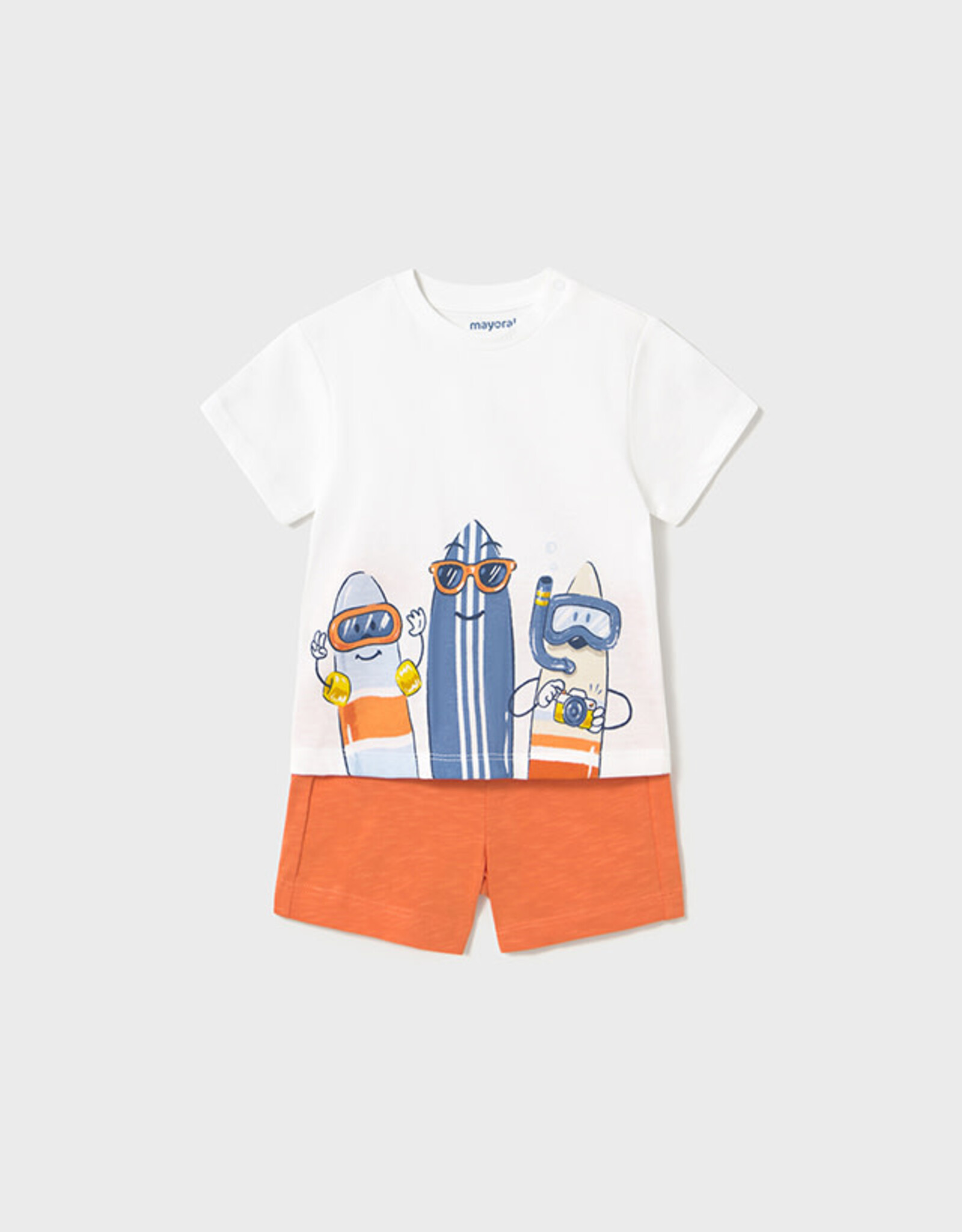 Mayoral Coral Surf Knit Set (2 Pc)