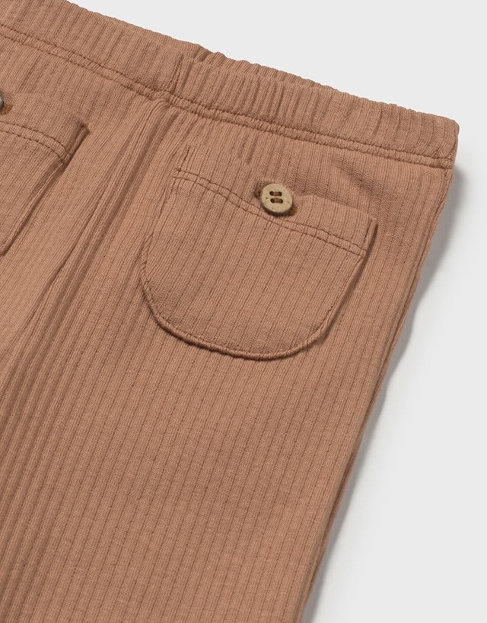 Mayoral Toffee Ribbed Flair Legging