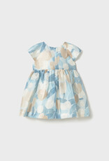 Mayoral Sky Floral Printed Dress