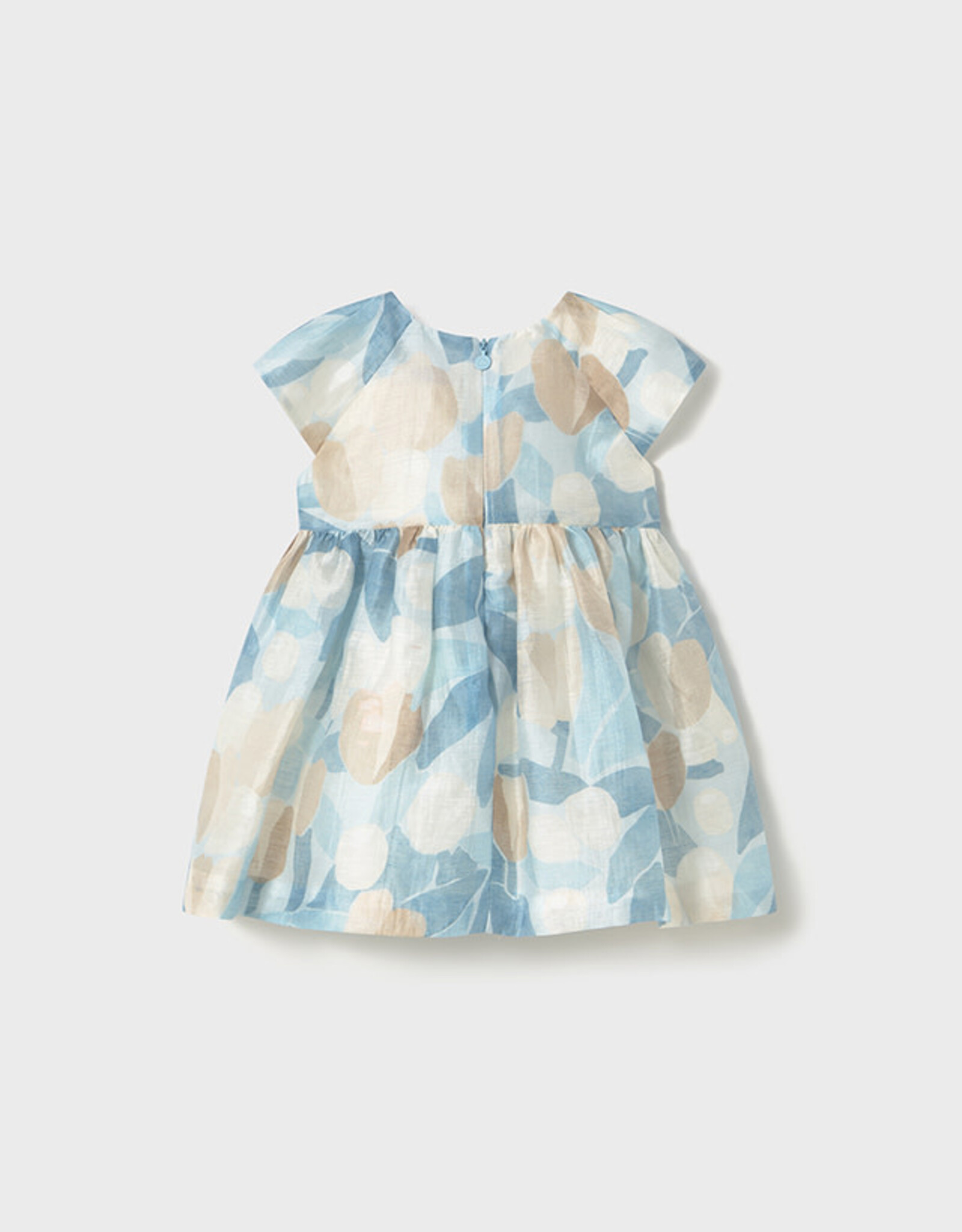 Mayoral Sky Floral Printed Dress