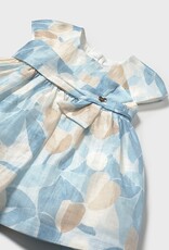 Mayoral Sky Floral Printed Dress