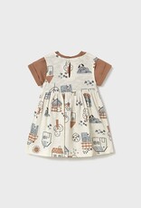 Mayoral Toffee 2 Pc Neighborhood Dress