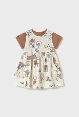 Mayoral Toffee 2 Pc Neighborhood Dress