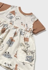 Mayoral Toffee 2 Pc Neighborhood Dress