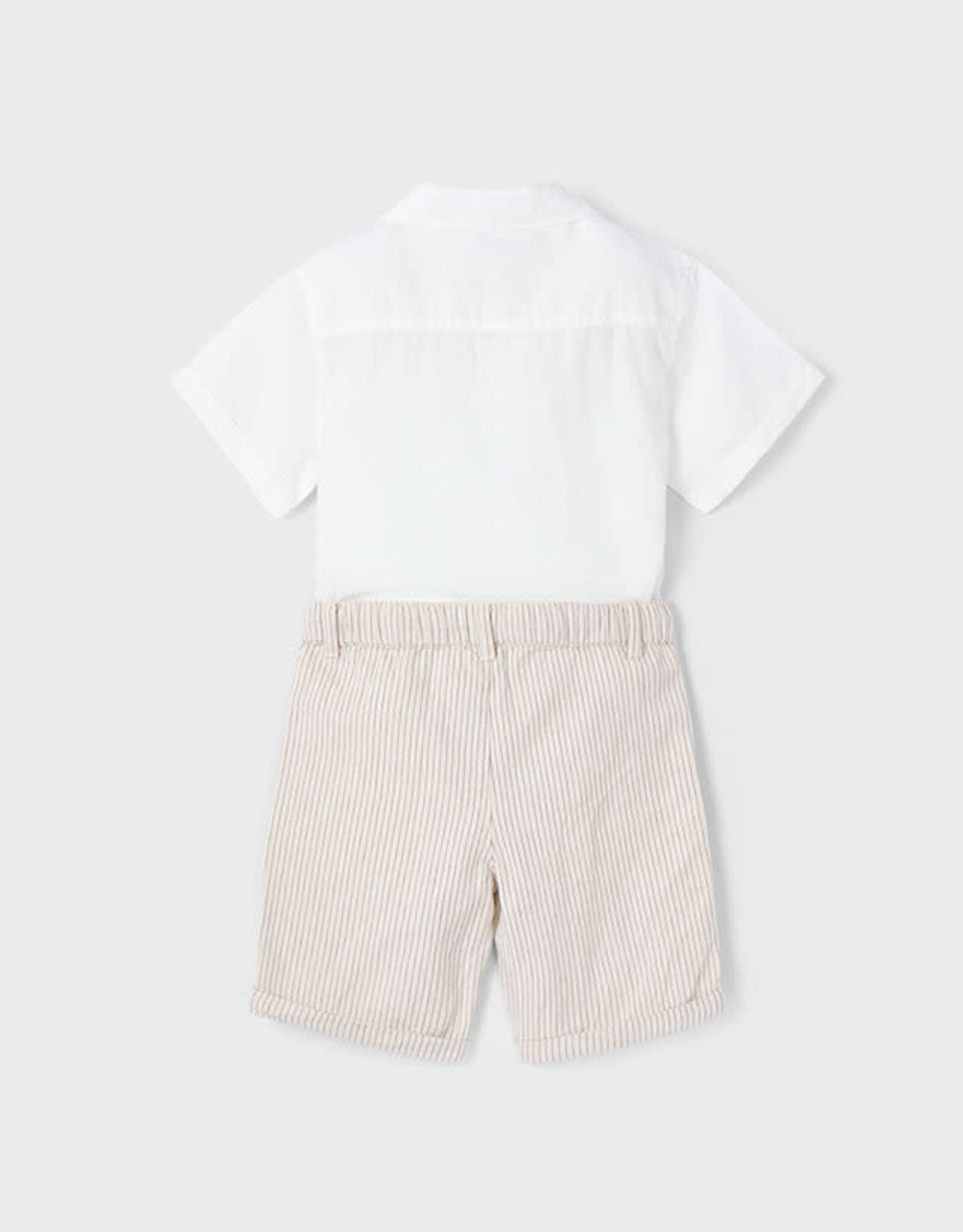 Mayoral Cream Bermuda Set