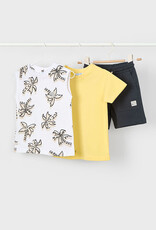 Mayoral Yellow Palm Knit Set (3 Pc)