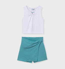 Mayoral Agate Tank and Skort Set