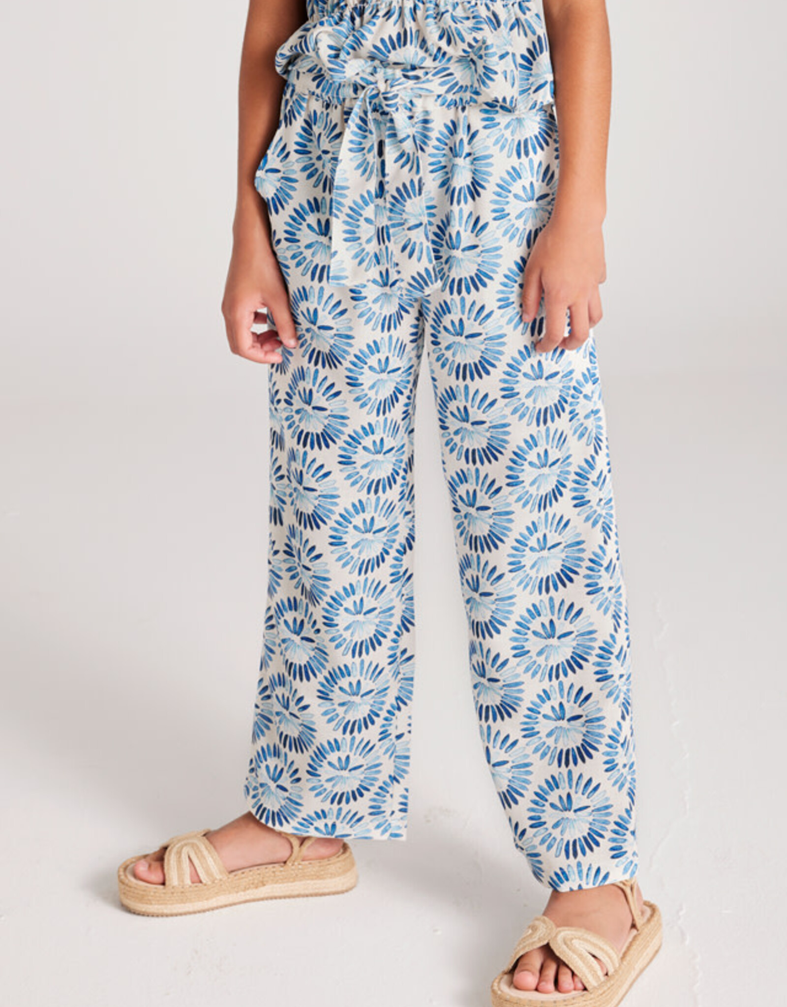 Mayoral Lake Printed Long Trousers