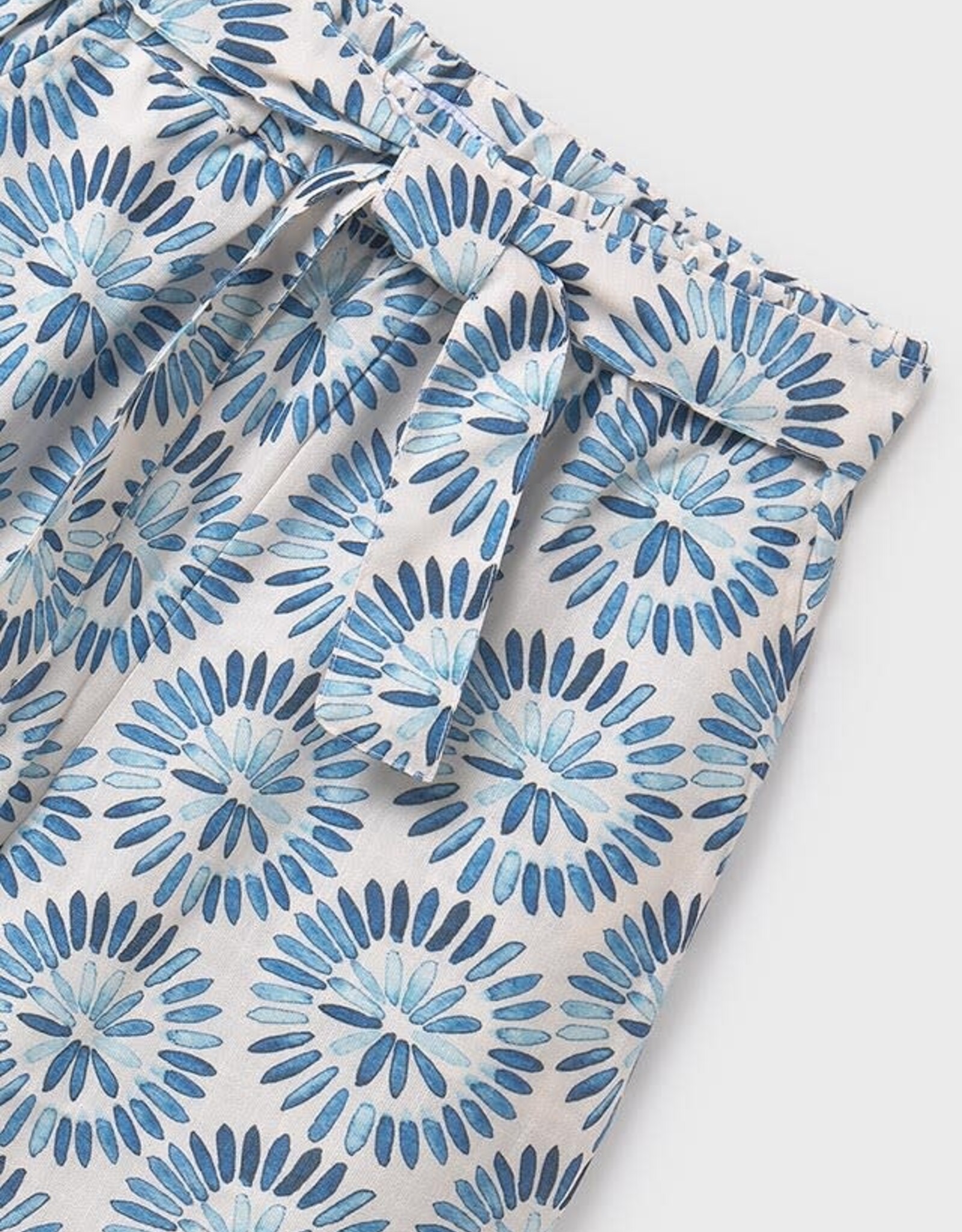 Mayoral Lake Printed Long Trousers