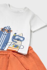 Mayoral Coral Surf Knit Set (2 Pc)