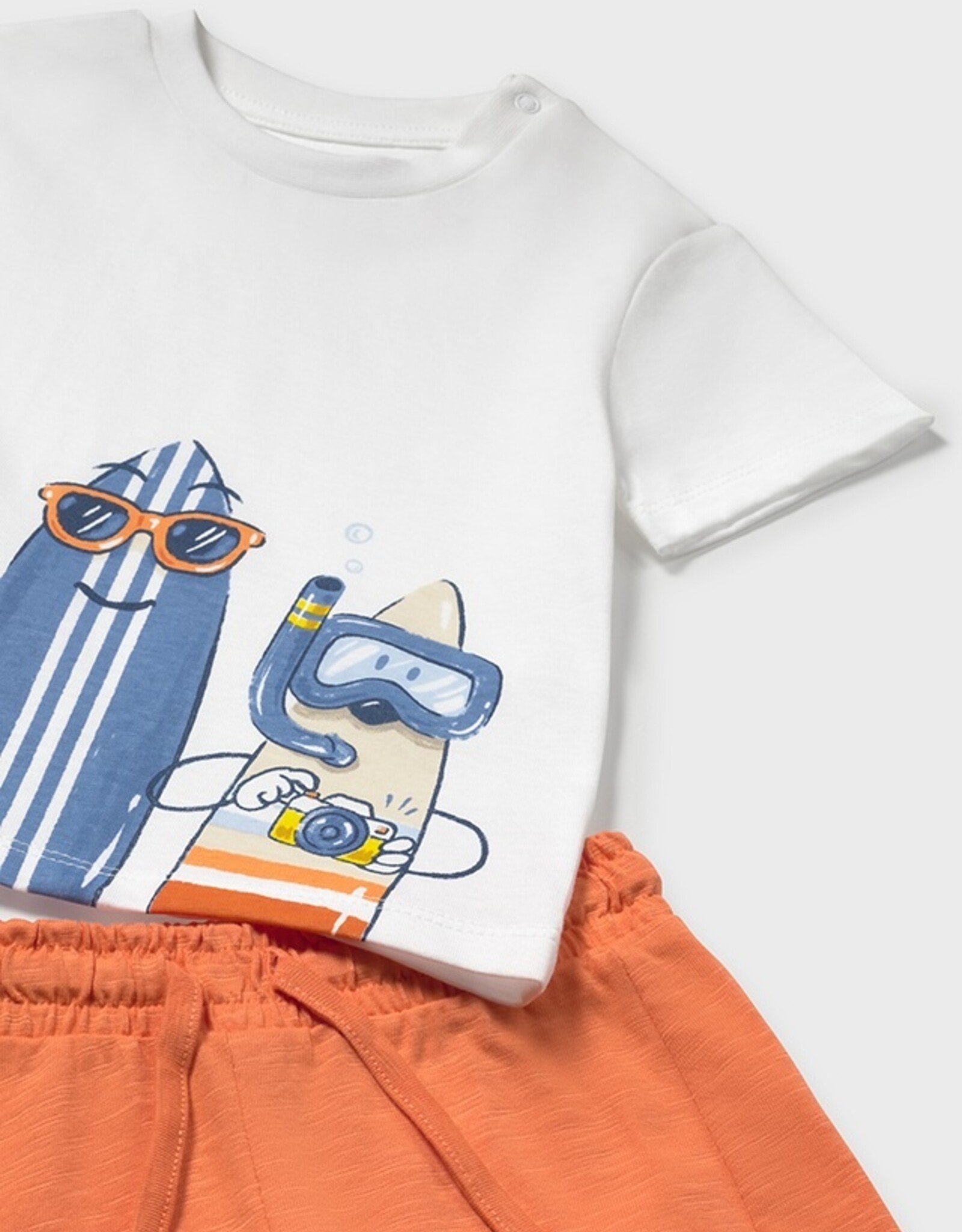 Mayoral Coral Surf Knit Set (2 Pc)