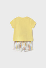 Mayoral Sunny Tractor Short and Shirt Set