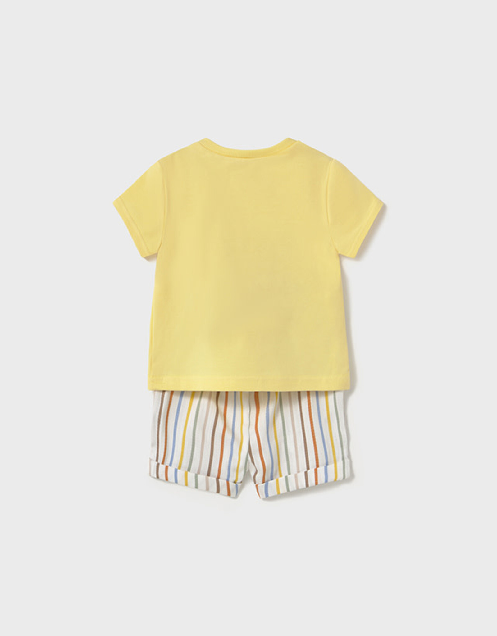 Mayoral Sunny Tractor Short and Shirt Set