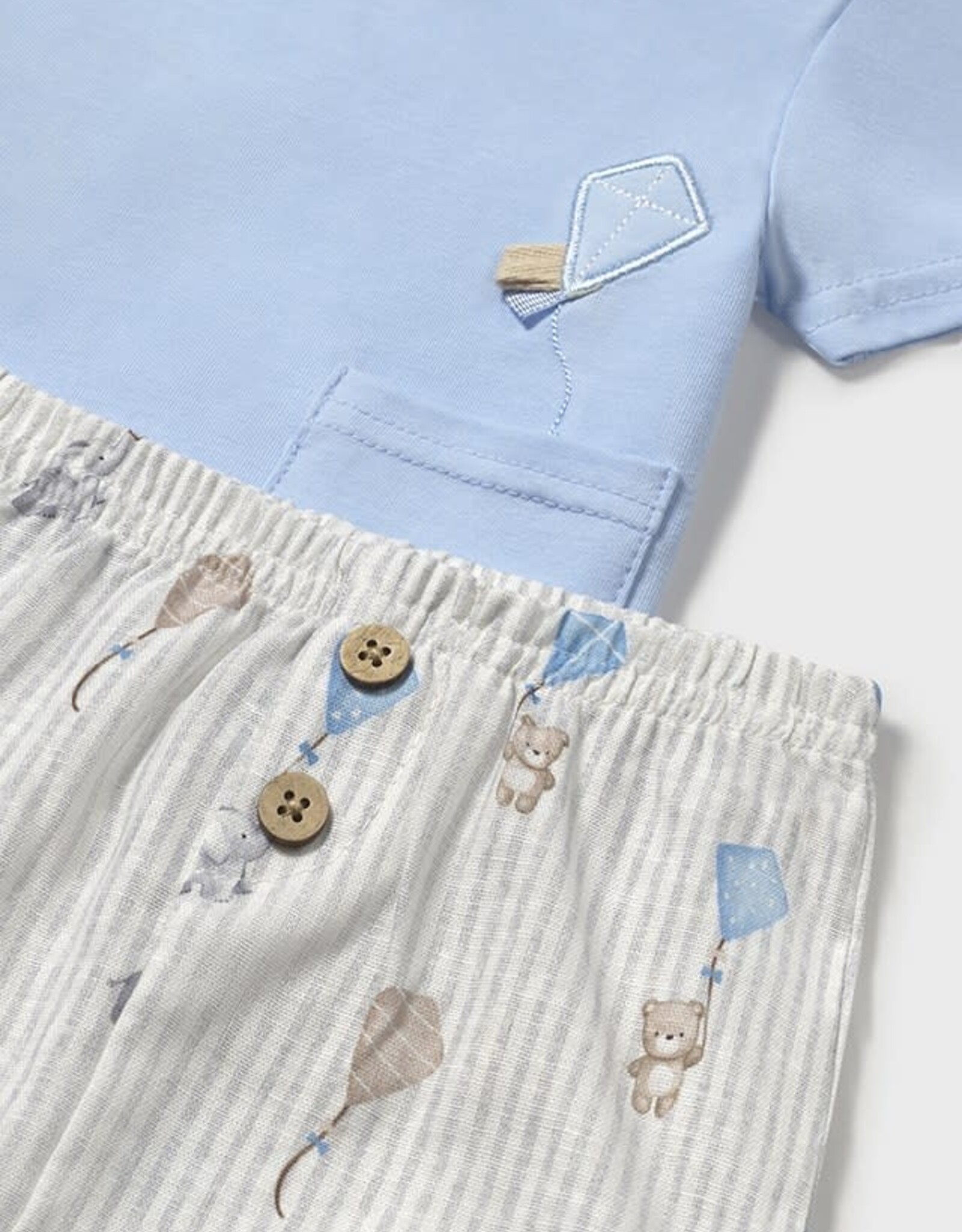 Mayoral Sky Kites Short and T-Shirt Set