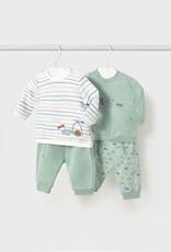 Mayoral Jade Transportation 4 Pc Knit Set