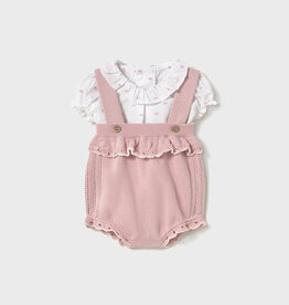 Mayoral Sakura Knit Dungaree Set