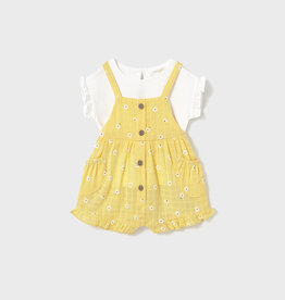 Mayoral Sunny Overall and Shirt Set