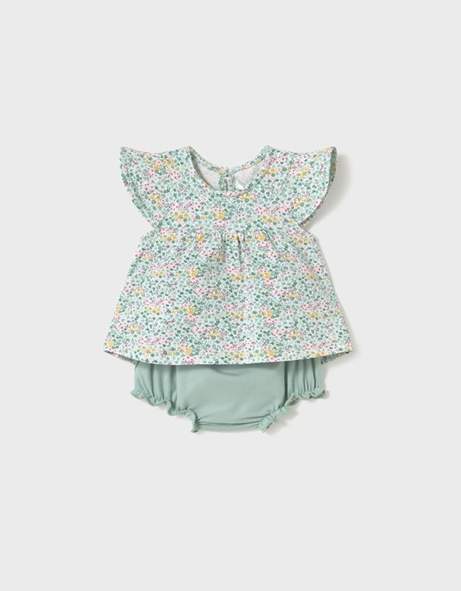 Mayoral Jade Flower Knit Set