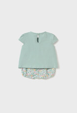 Mayoral Jade Flower Knit Set