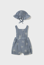 Mayoral Bluestone Overall w/Hat
