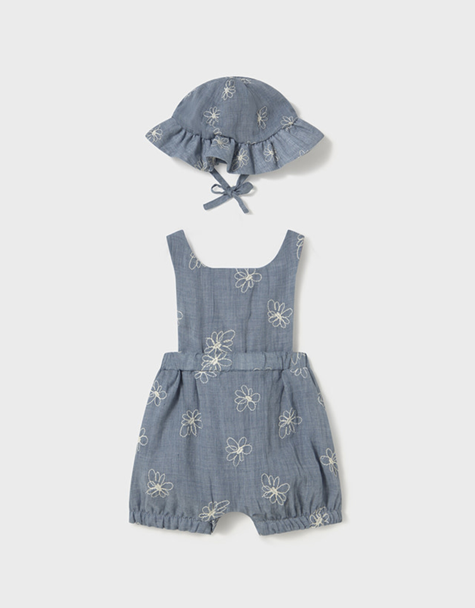 Mayoral Bluestone Overall w/Hat
