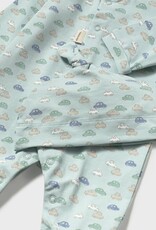 Mayoral Jade Cars Onesie w/Hat